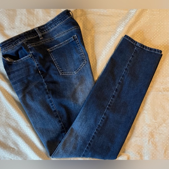 Buffalo Womens 14/34 Mid Rise Skinny Blue 1048427 Denim Jeans David Bitton - Picture 2 of 10